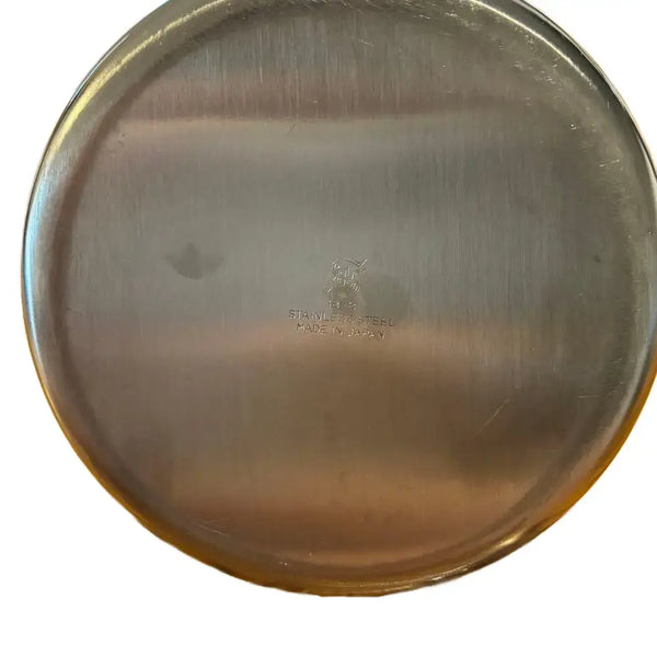 Wadasuke 糖罐附鉸鏈蓋不銹鋼糖罐 400 毫升