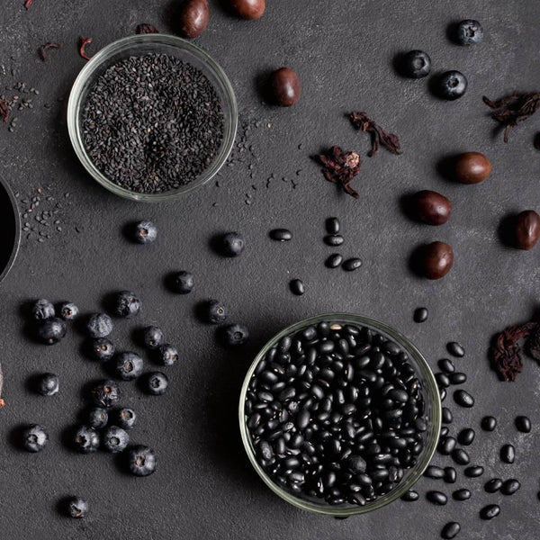 山本漢方黃豆黑豆黑芝麻粉 400g