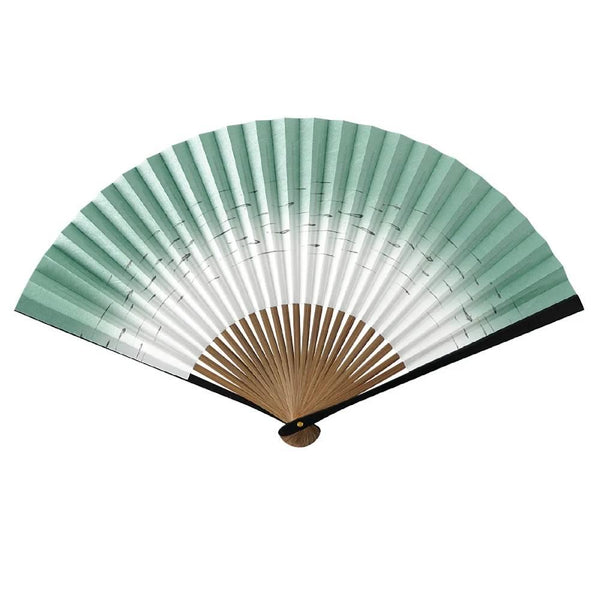 Yamani 流水魚 Sensu 手持折扇 22.5 厘米