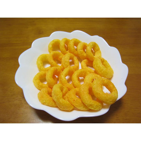 Yaokin Umaiwa 起司口味玉米泡芙圈 75 公克(3 件裝)