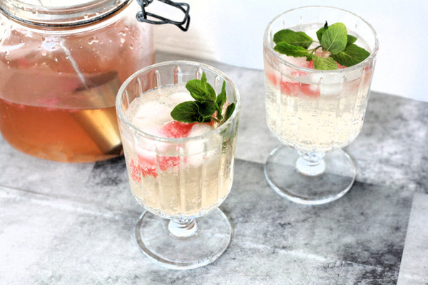 How to Make Grapefruit Shrub Spritzer (Drinking Vinegar Drink Recipe)