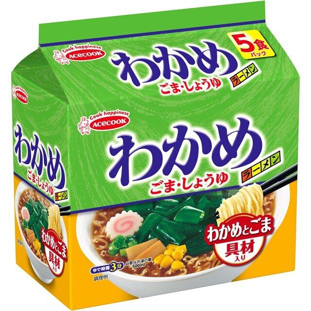 Acecook 裙帶菜海藻拉麵泡麵 3 份