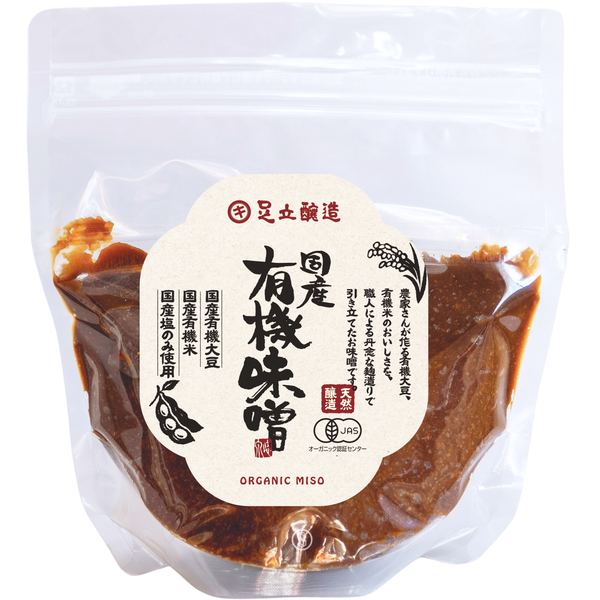 足立釀造天然釀造有機味噌醬 450g