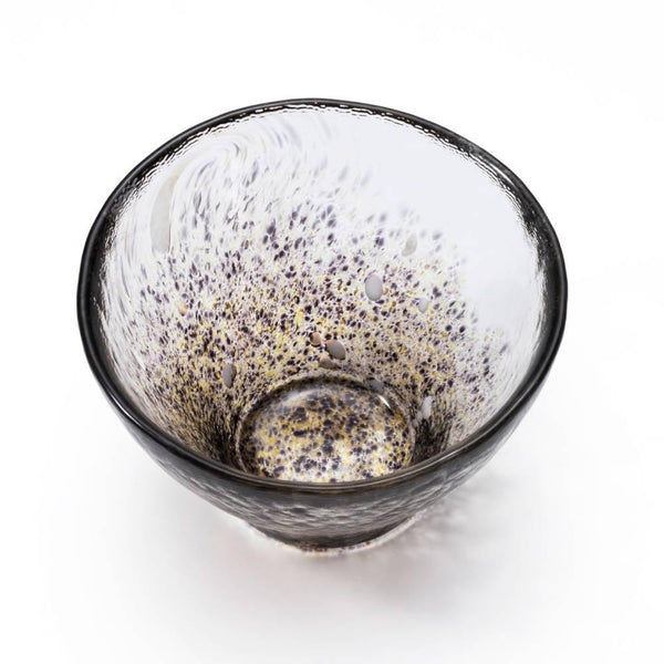 Aderia 手工清酒杯小酒杯仿古金屬圖案 85 毫升