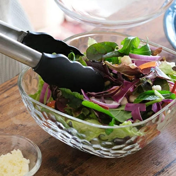 Aderia 方形碗大號附凹痕玻璃餐盤 165 毫米