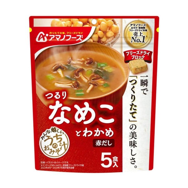 Amano Foods 冷凍乾燥滑子菇紅味噌湯 28.5 克（6 包）