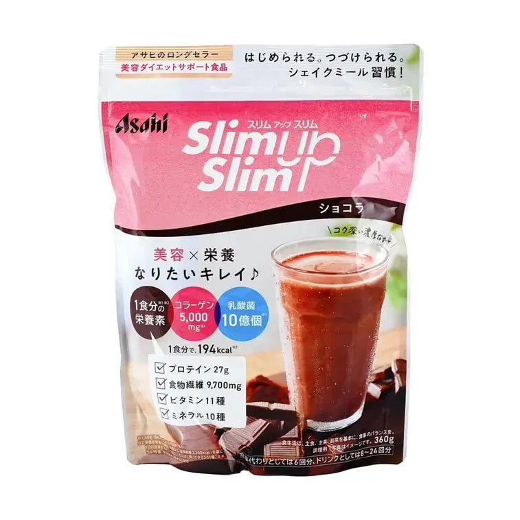 Asahi Slim Up 代餐奶昔巧克力口味 360g