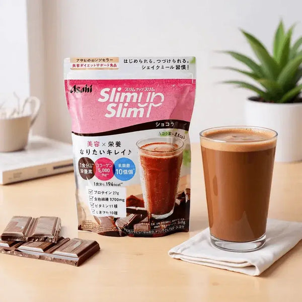 Asahi Slim Up 代餐奶昔巧克力口味 360g