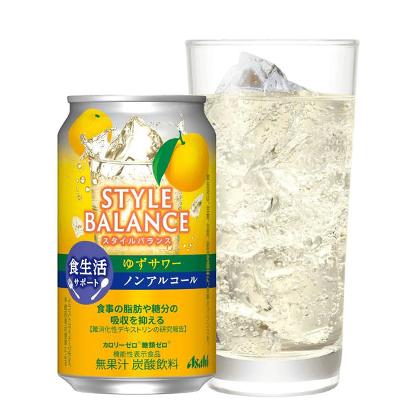 Asahi Style Balance 無酒精柚子酸無酒精雞尾酒罐裝 350ml