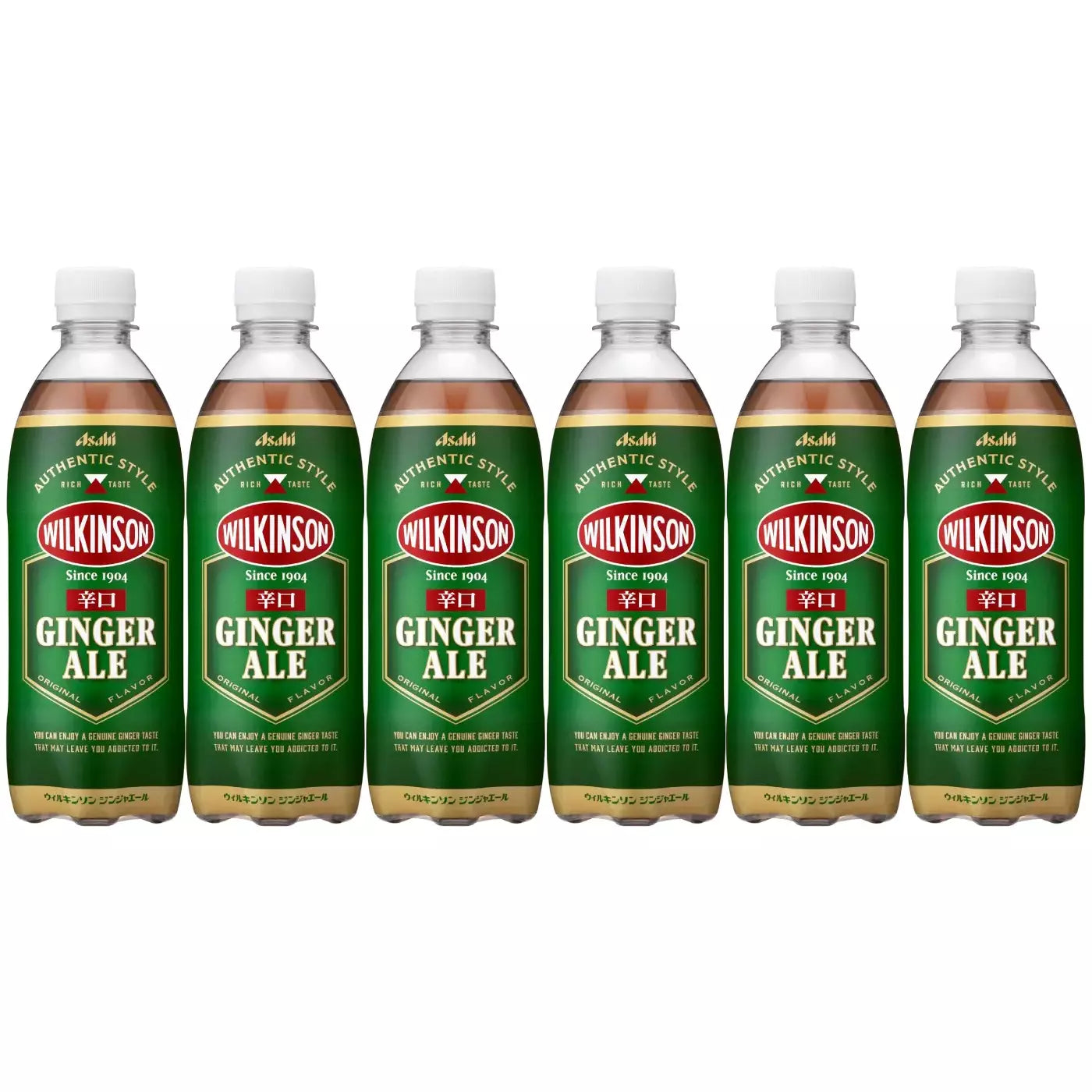 Asahi Wilkinson 乾薑汁汽水 500 毫升（6 瓶裝）