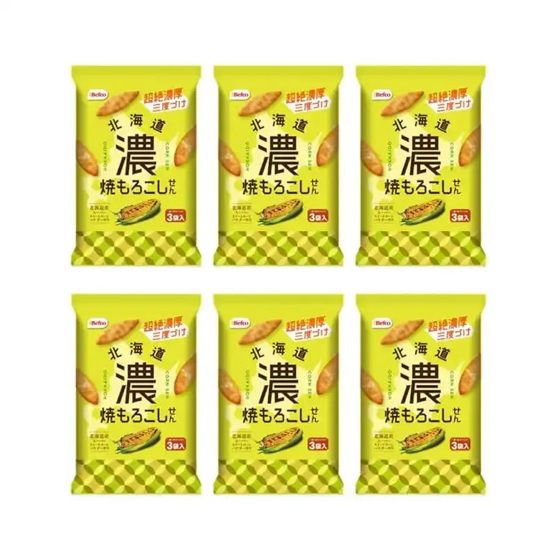 Befco 北海道烤甜玉米饼 51g（6 包）