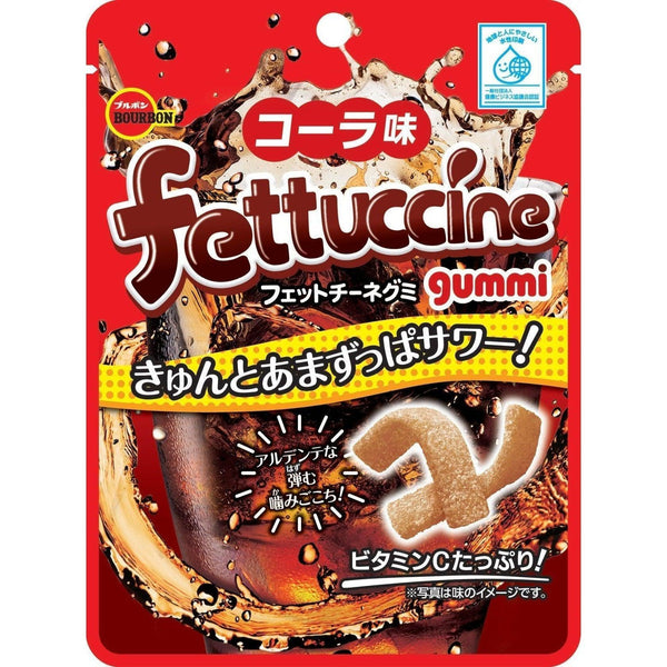 波本寬麵條軟糖可樂日本糖果軟糖（3 包）