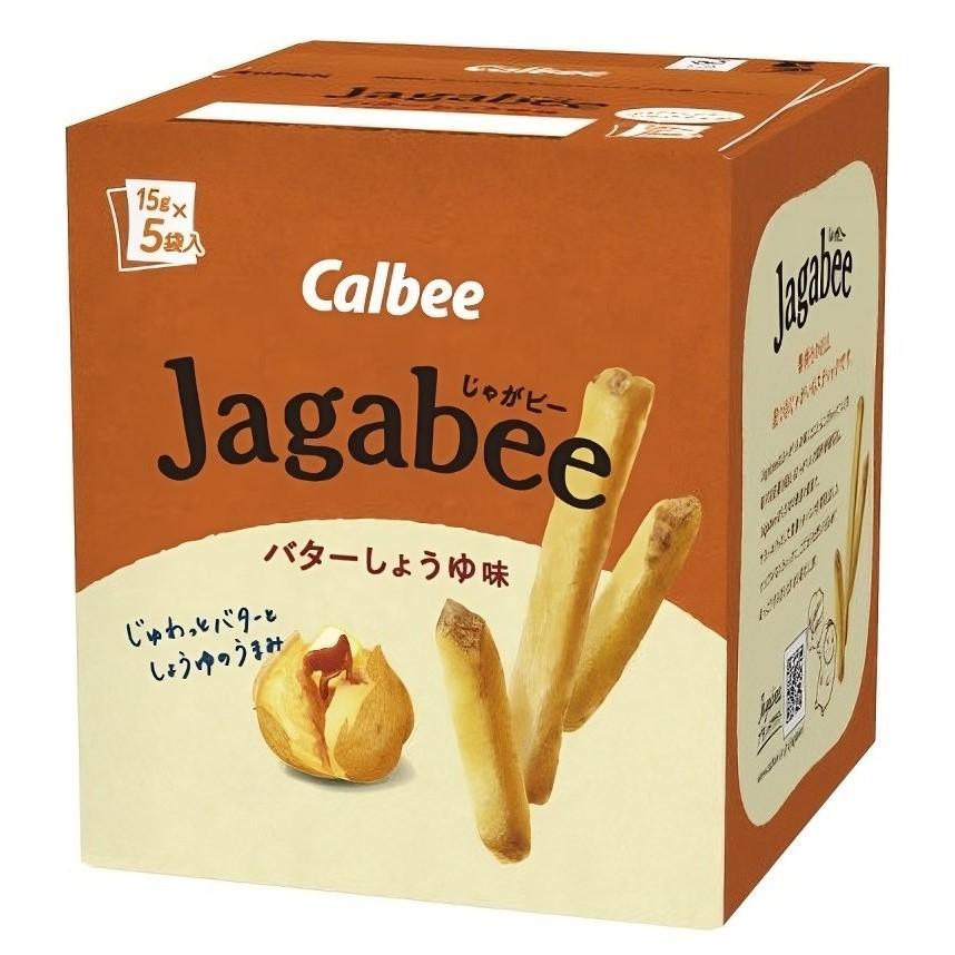 Calbee Jagabee 薯條零食奶油醬油 75g