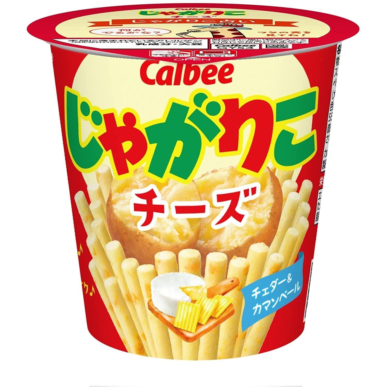 Calbee Jagarico 起司薯條美味脆脆零食 55 克