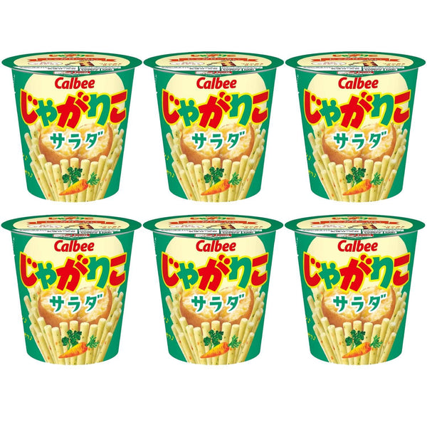 Calbee Jagarico 沙拉薯條（6 杯裝）
