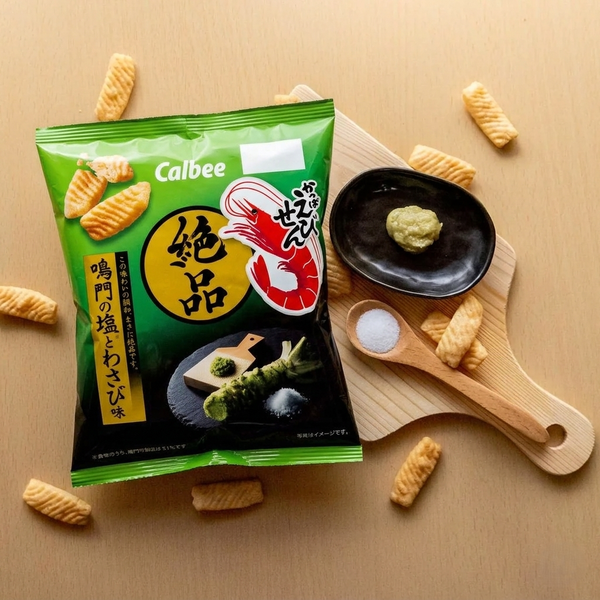Calbee Kappa Ebisen 優質鹹芥末口味（3 件裝）