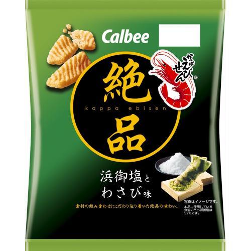 Calbee Kappa Ebisen 優質鹹芥末口味（3 件裝）