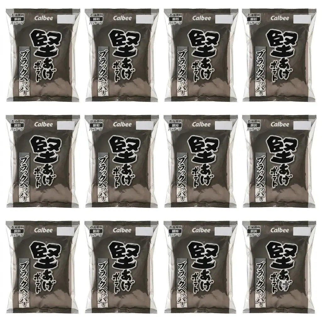 Calbee Kataage 脆皮黑胡椒洋芋片 65g（盒12袋）