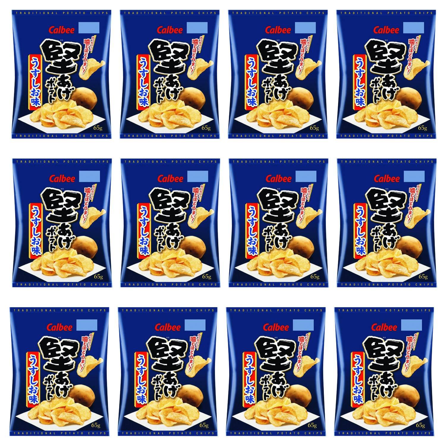 Calbee Kataage 微鹹脆片 65g（盒12袋）