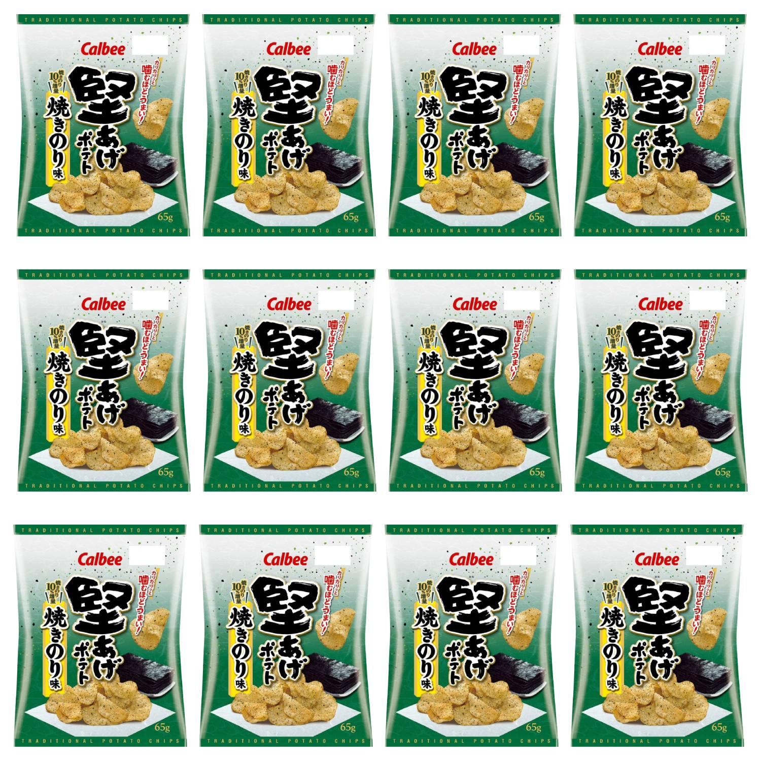 Calbee Kataage 海苔脆片 65g (盒 12 片)
