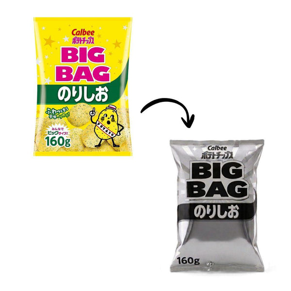 Calbee Norishio 鹹味海藻薯片 大袋 160g (3 包)