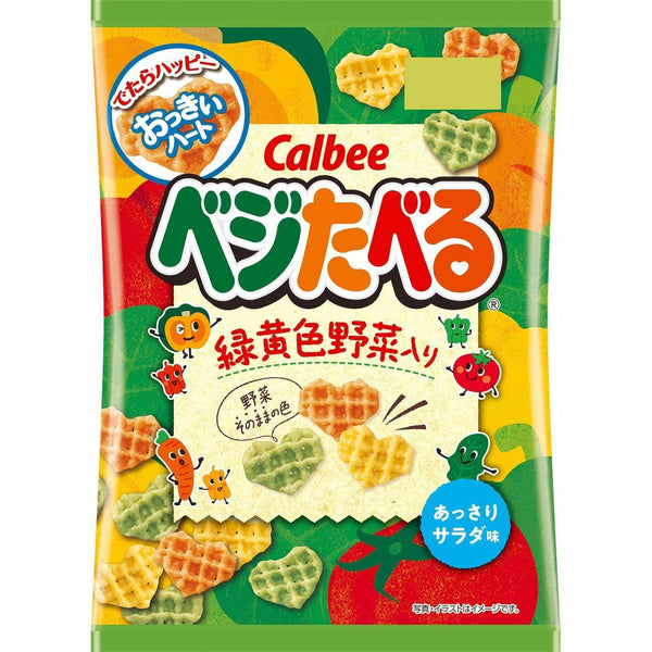 Calbee Vegetaberu 日本蔬菜片 50 公克（6 包）