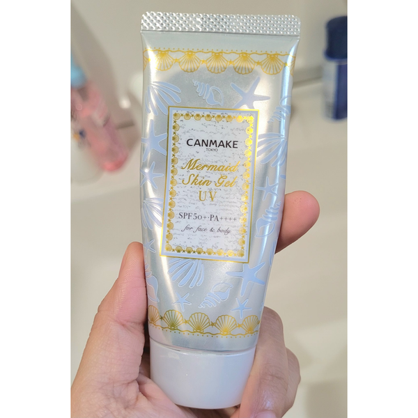 Canmake 美人魚皮膚凝膠 UV 美白 02 SPF50+ PA++++ 40g