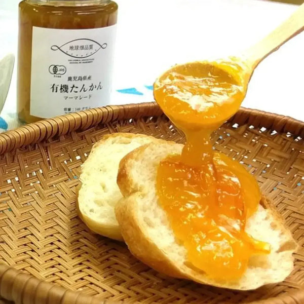 Chikyubatake 有機手工短柑橘子果醬 140g