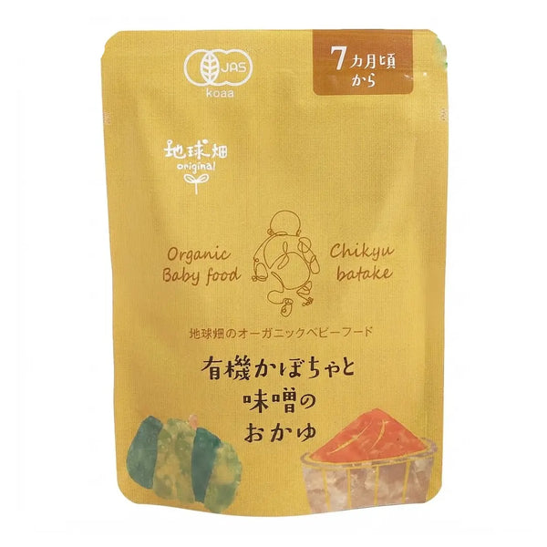 土竹有機南瓜味噌米粥 嬰兒用品 食品7m+80g