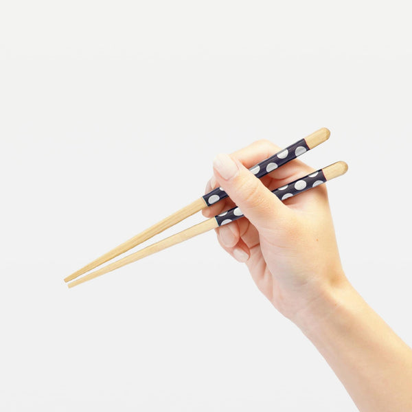 兒童筷子可用洗碗機清洗真正防滑圓點 18 厘米