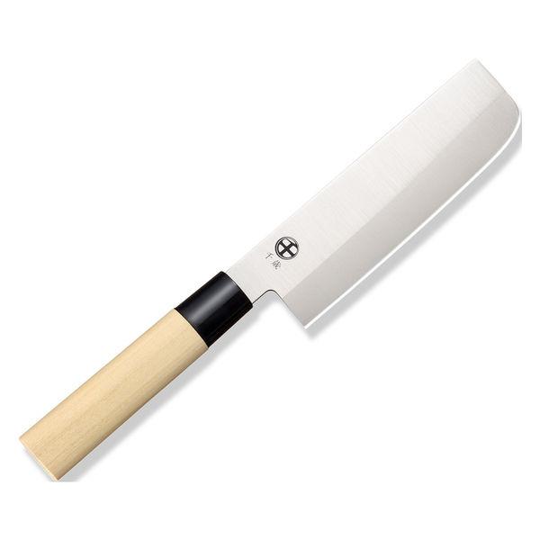千歲日本刀 3 件組木柄 Santoku、Nakiri 和 Deba