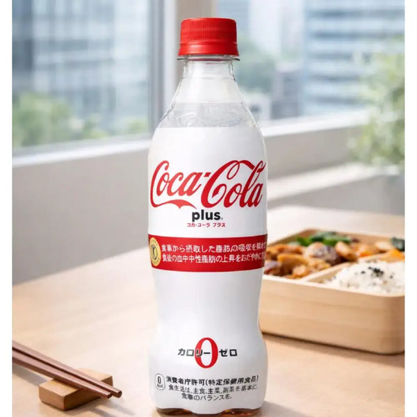 Coca-Cola Plus 零熱量富含纖維健康支持軟性飲料 470 毫升