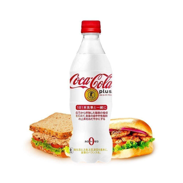 Coca-Cola Plus 零熱量富含纖維健康支持軟性飲料 470 毫升