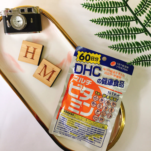 DHC 每日複合維生素補充劑 12 種必需維生素 60 顆（60 天）