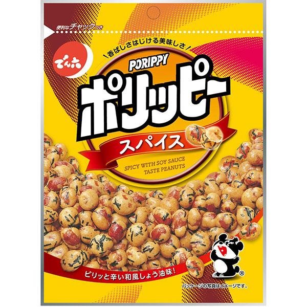 Denroku Porippy 花生零食 香辣蜂蜜味 85g (3 包)