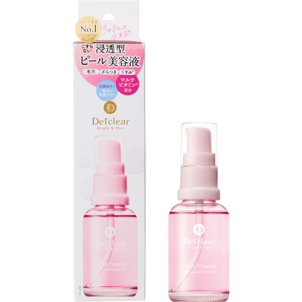 Detclear Bright & Peel 保濕複合維生素去角質精華 30ml