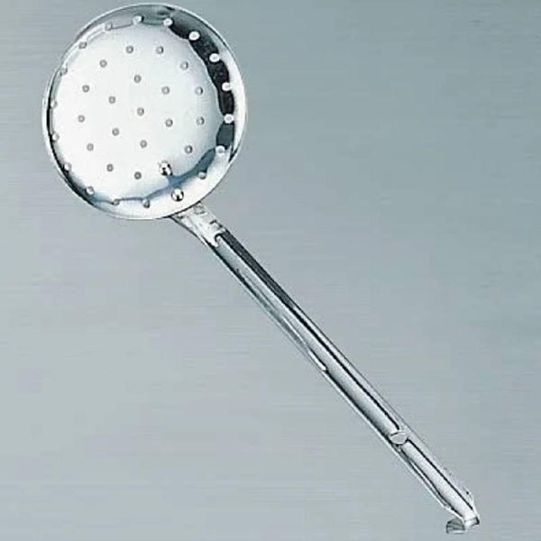 耐用一體成型撇渣勺不銹鋼撇渣器 270 毫米