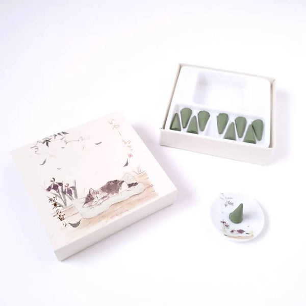 初夏香筒套裝搭配燃燒器（10 香筒）