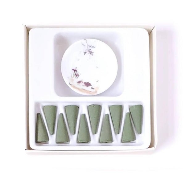 初夏香筒套裝搭配燃燒器（10 香筒）