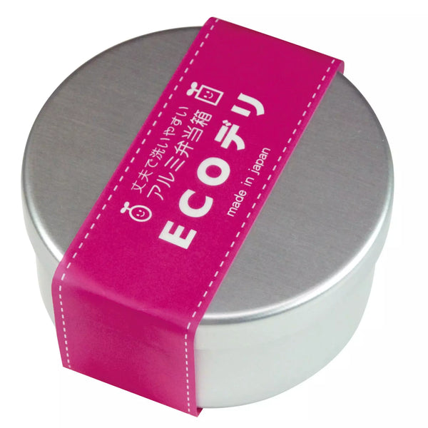 Eco Deli 圓形便當盒 易於清潔鋁製午餐盒 400 毫升