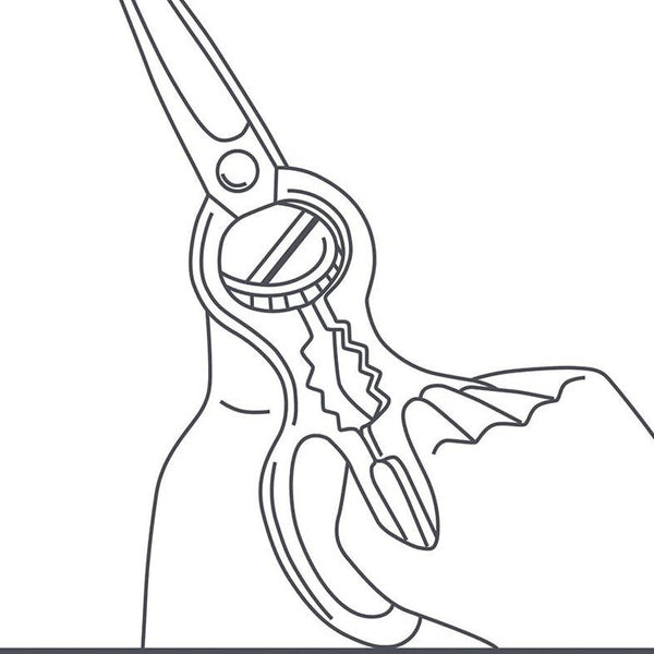 Enjuku 易於清潔可拆卸廚房剪刀，帶內置開瓶器