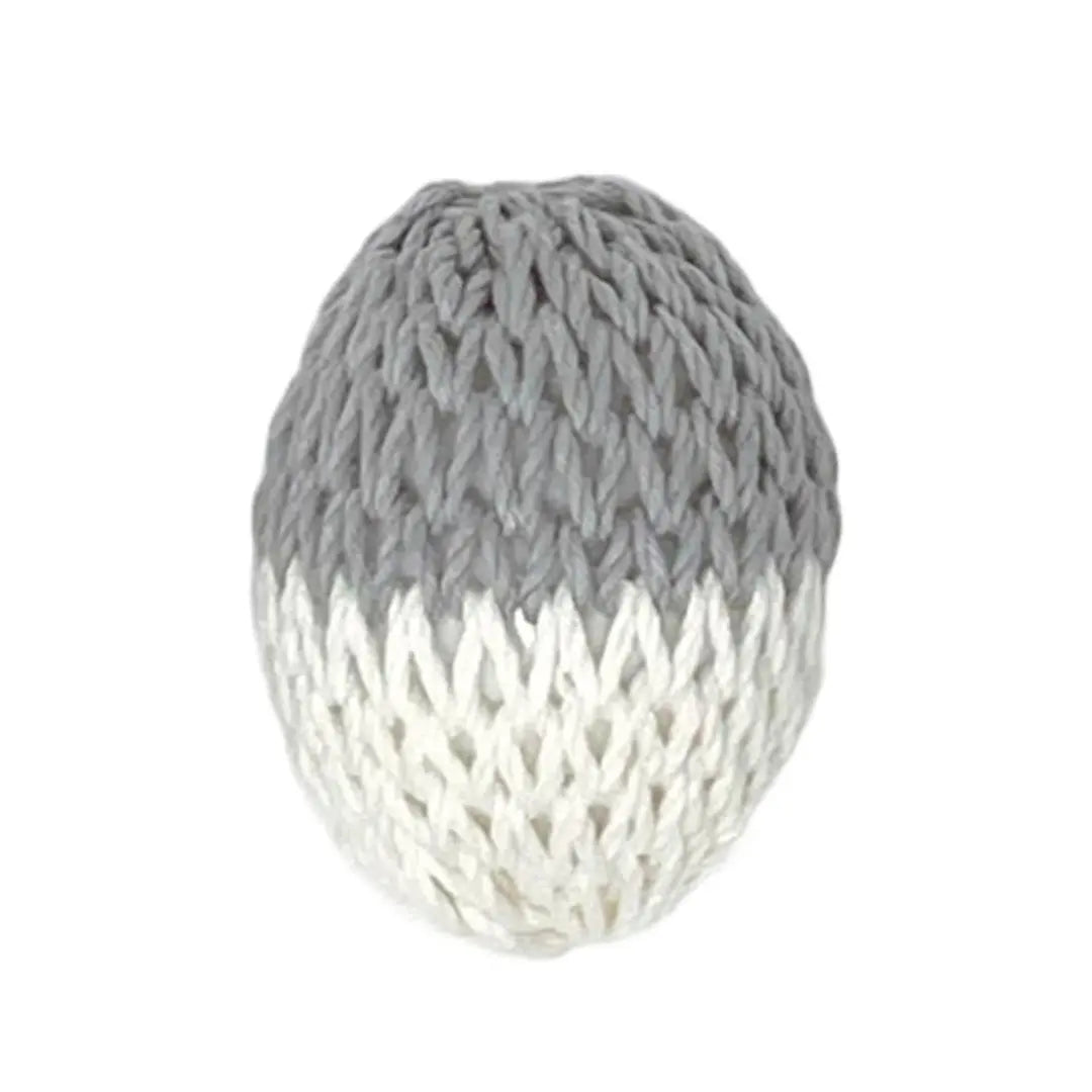 Ferretamago 雪貂蛋形玩具棉球 灰白色 7 厘米