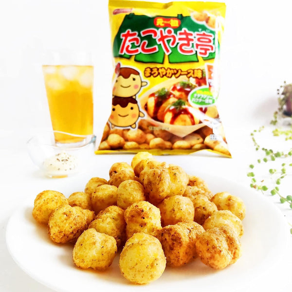 Frito Lay 日本章魚燒圓片 醇厚醬味 55g (3袋裝)