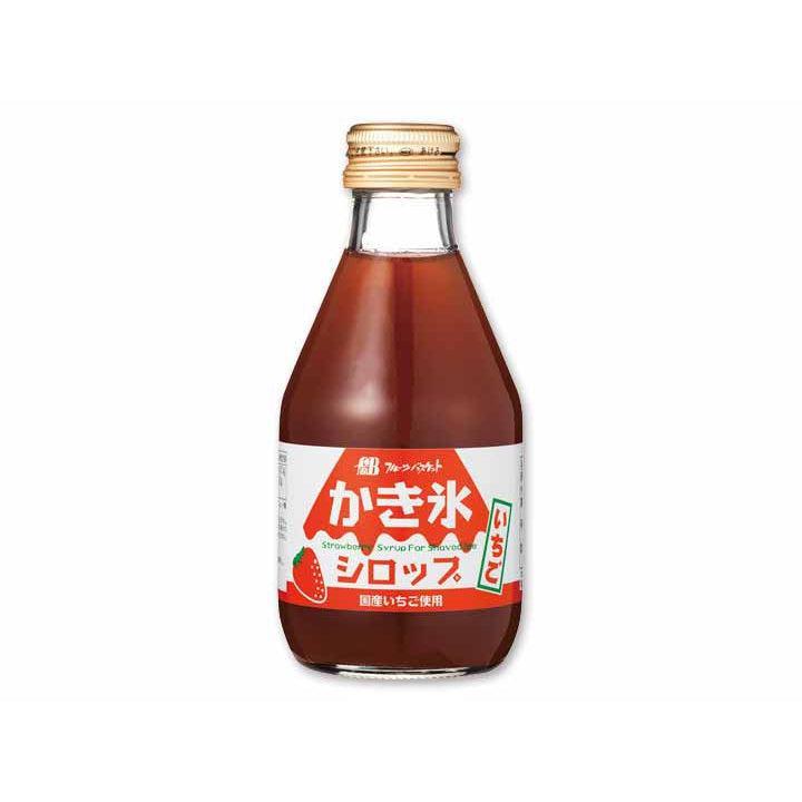水果籃草莓刨冰糖漿 無添加刨冰糖漿 180ml