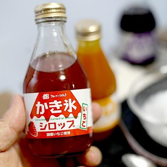 水果籃草莓刨冰糖漿 無添加刨冰糖漿 180ml