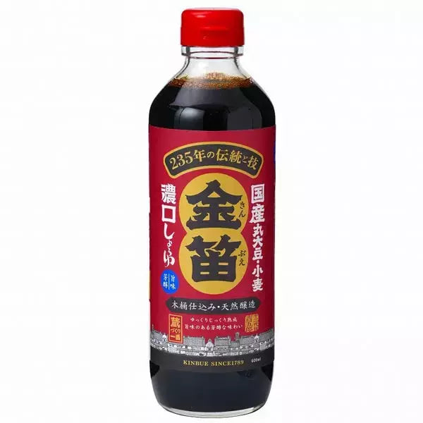 Fueki Kinbue 小口醬油 桶裝老抽 600ml