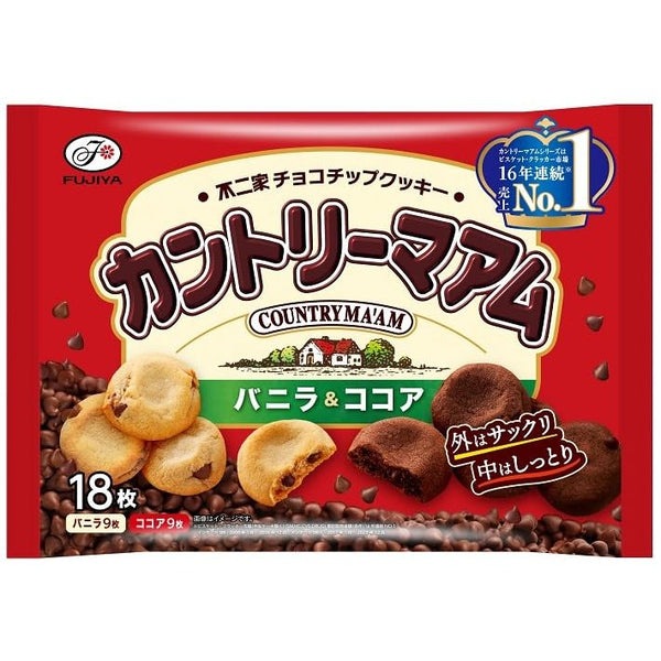 Fujiya Country MA'AM 香草可可軟巧克力餅乾 18 克拉