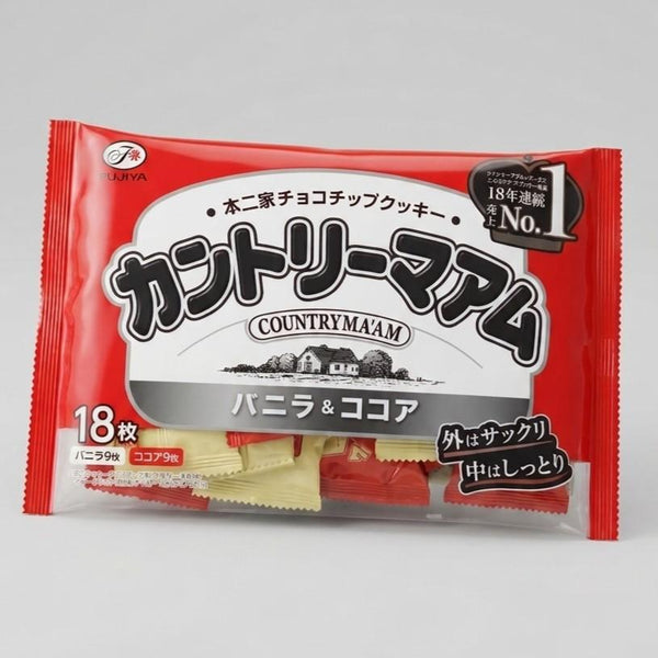 Fujiya Country MA'AM 香草可可軟巧克力餅乾 18 克拉