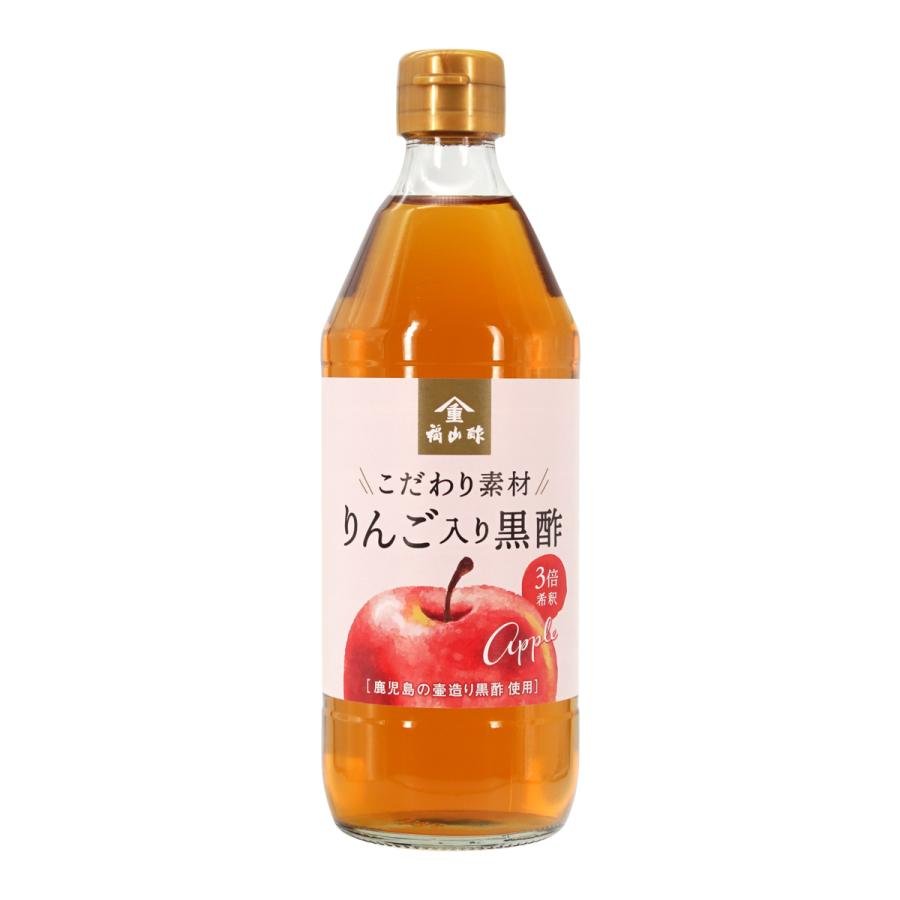 福山 陳年黑醋佐日本蘋果汁 500ml
