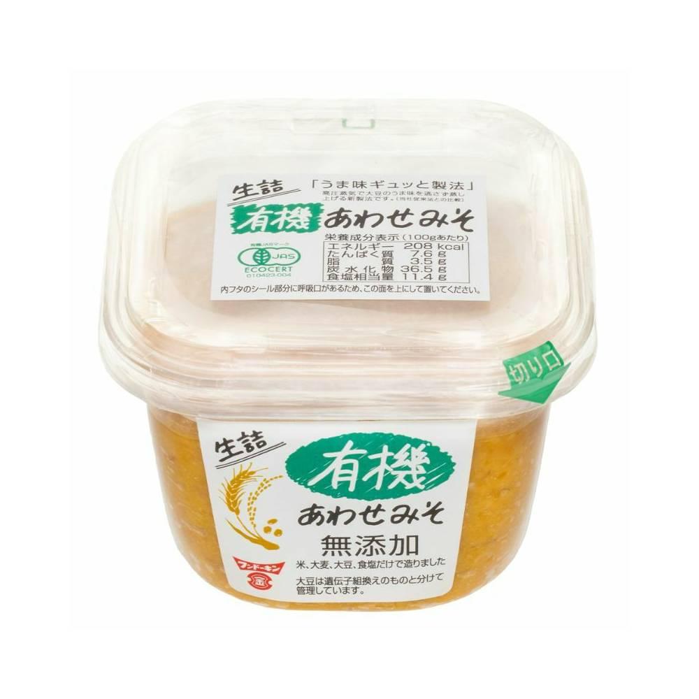 Fundokin 生有機混合味噌醬生泡瀨味噌 500 克